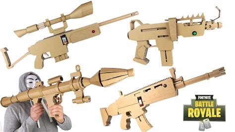 Nerf fortnite (rl) rocket launcher rippley limited edition and it's exclusive to best buy. 4 Fortnite Projects You Can Make At Home - Sniper, Scar ...