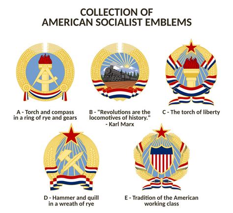 Collection Of American Socialist Emblems By Strigon85 On Deviantart