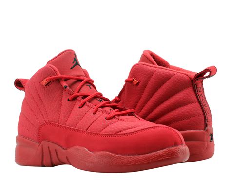 Jordan Nike Air Jordan 12 Retro Gym Red Ps Little Kids Basketball Shoes 151186 601 Walmart