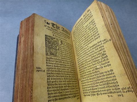 William Tyndales New Testament Chethams Library