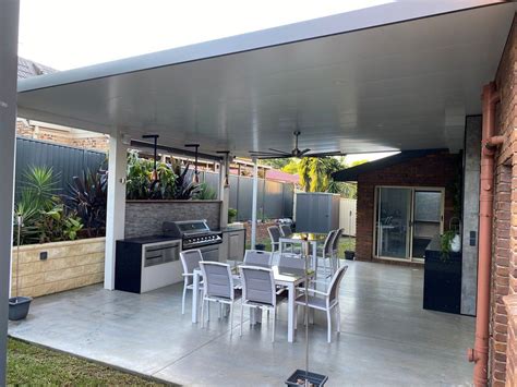 Skillion Patio Roof M X M Smartkits Australia Outdoor Living Rooms