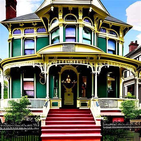 Journey Into The Timeless Charm Of A Restored Victorian House Digital