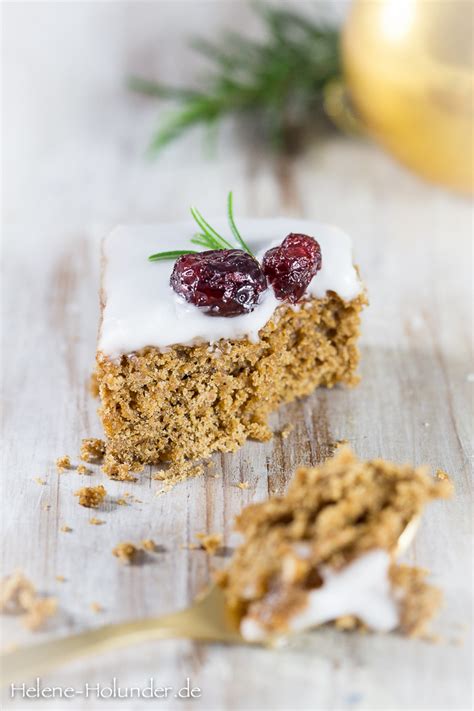 Was ihn so schnell macht: Zum Advent: Pfefferkuchen auf dem Blech, vegan und ...