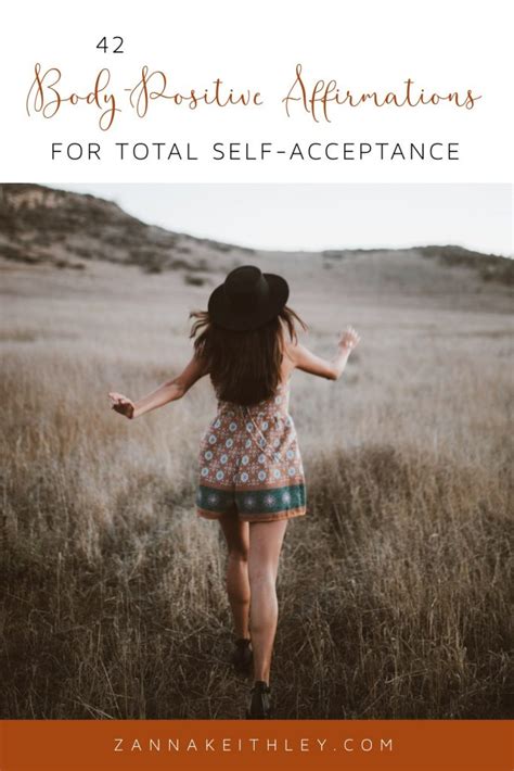 42 Body Positive Affirmations For Total Self Acceptance