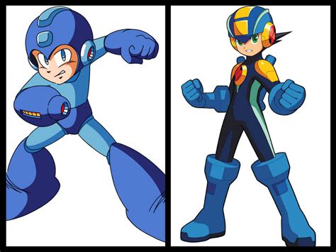 Mega Man And Megaman Exe Megaman Fan Art 35163826 Fanpop