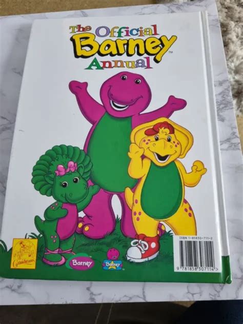 The Official Barney Annual Book £300 Picclick Uk