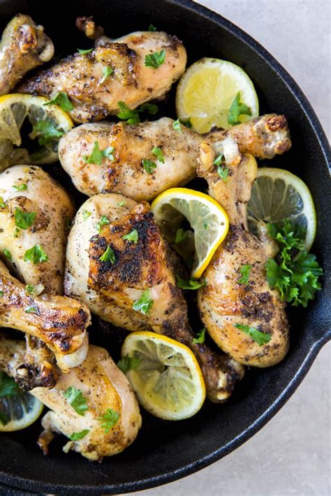 Baked Lemon Pepper Chicken Legs Rice Recipe