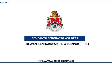 On february 1, 1972, kuala lumpur was bestowed the status of city and the commissioner. Dewan Bandaraya Kuala Lumpur (DBKL) • Kerja Kosong Kerajaan
