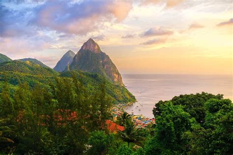 Hike The Pitons The Volcanic Spires Of St Lucia