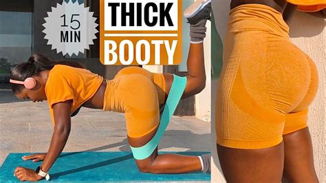 best exercises to grow thick booty in 15 mins~resistance band booty workout you need weightblink