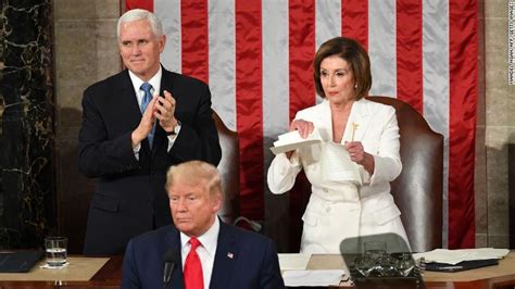 Pelosi Tells Democrats Trump Shredded The Truth So I Shredded His Speech After State Of The