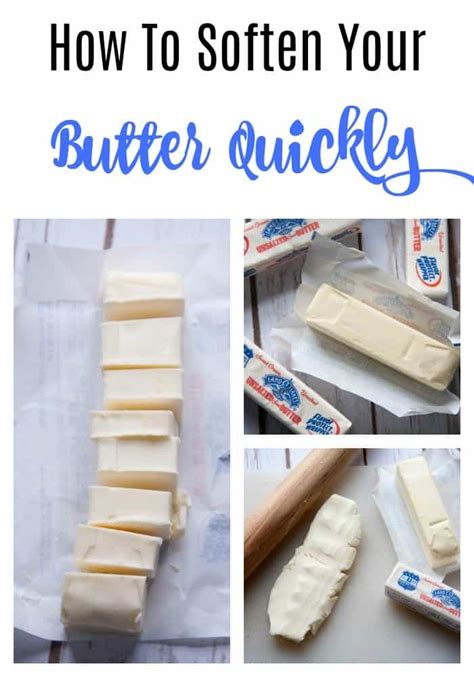 How To Soften Butter Fast 4 Ways Boston Girl Bakes