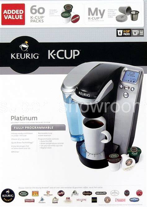 New Keurig Platinum B70 Single Serve Coffee Maker And Tea Brewer Machine