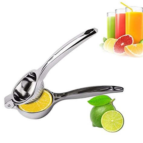 press lime manual citrus juicer lemon rated squeezer juicers silvery premium metal quality coolest