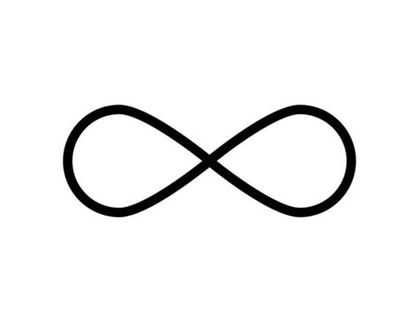 Infinity Loop Symbol Vector Icon Stock Vector Image By ©briangoff