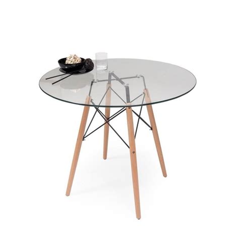 Encuentra las mesas de despacho y escritorios que necesitas de la mano de portobellostreet. Mesa de cocina o comedor redonda TOWER VINTAGE 100 sobre ...