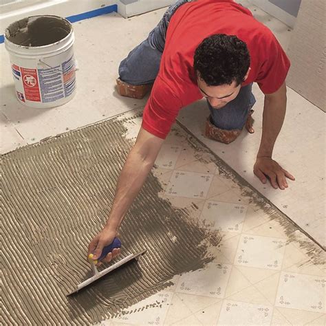 How To Install Bathroom Floor Tile