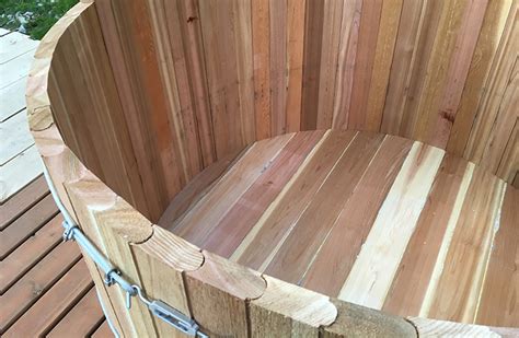 Our Diy Wood Fired Cedar Hot Tub Video Series Tips And Tricks Pure
