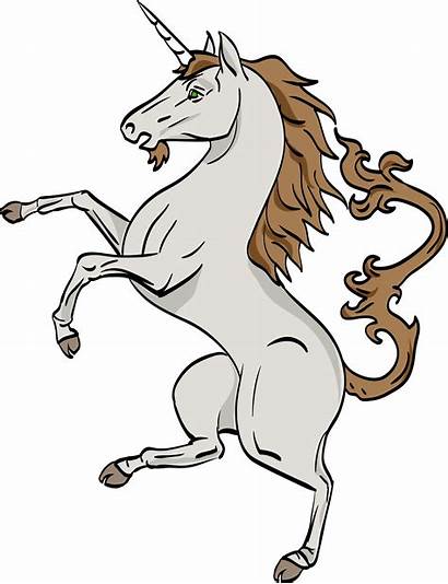 Lion Clipart Unicorn Horse Mane Scotland Animals
