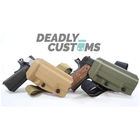 Deadly Customs Universal 1911 Kydex Dc1 Series Holster Extreme Airsoft