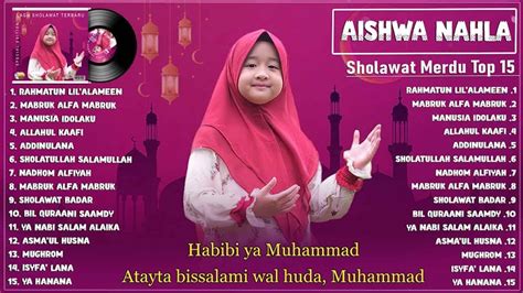 Sholawat Aishwa Nahla Karnadi Full Album Religi Islam Terbaik 2023