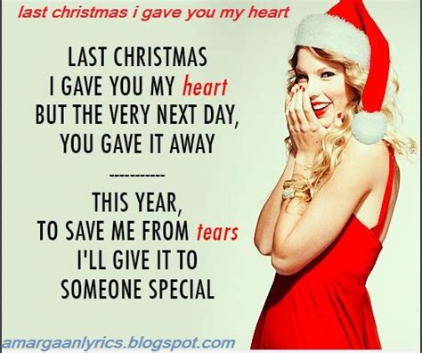 Last Christmas I Gave You My Heart