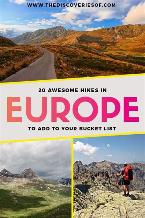 The Best Hikes In Europe For Epic Adventures — The Discoveries Of