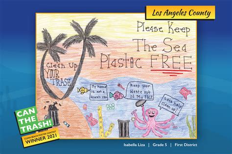 Clean Beach Poster Contest Winners 2021 Beaches And Harbors