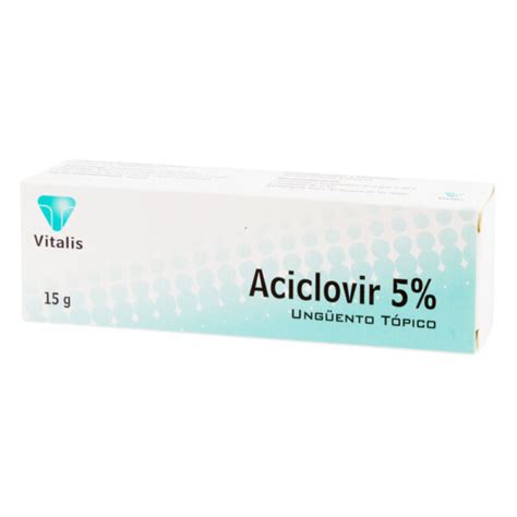 aciclovir 5 unguento 15 gr vt farmaprime
