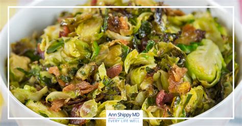 These pan fried brussel sprouts and bacon make for a quick low carb side dish. Pan Fried Shaved Brussels Sprouts with Paleo Bacon - Recipes