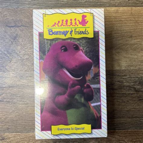 Barney And Friends Vhs Tape Everyone Is Special Time Life Video Sealed