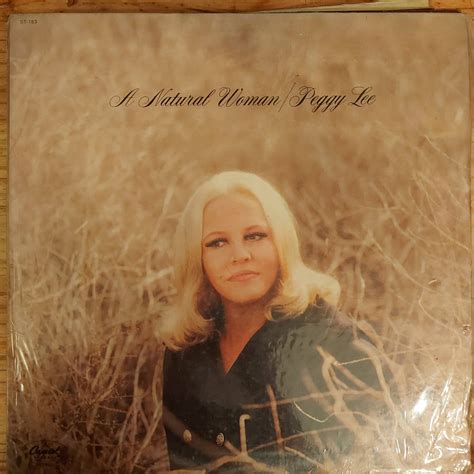 Peggy Lee ‎ A Natural Woman Used Vinyl G The Revolver Club