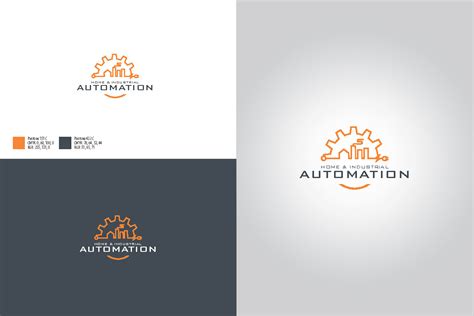 Home And Industrial Automation Logo On Behance
