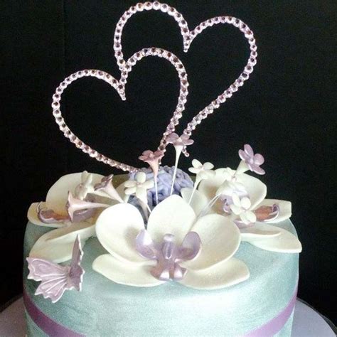 Two Hearts Wedding Cake Topper Cake Magazine