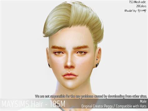 May Sims May Hair 186m Sims 4 Hairs