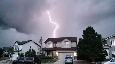 Lightning Ne Colorado Springs Youtube