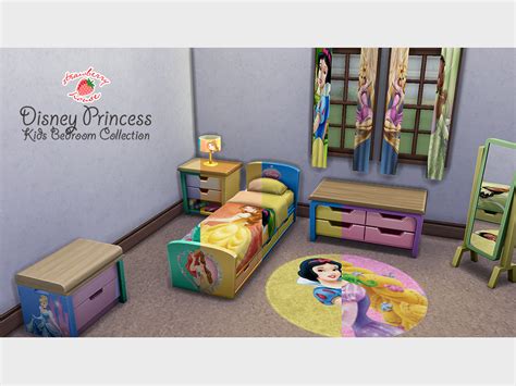 Mod The Sims Disney Princess Kids Bedroom Collection