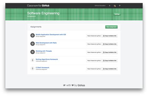 Teachers Manage Your Courses With Classroom For Github The Github Blog