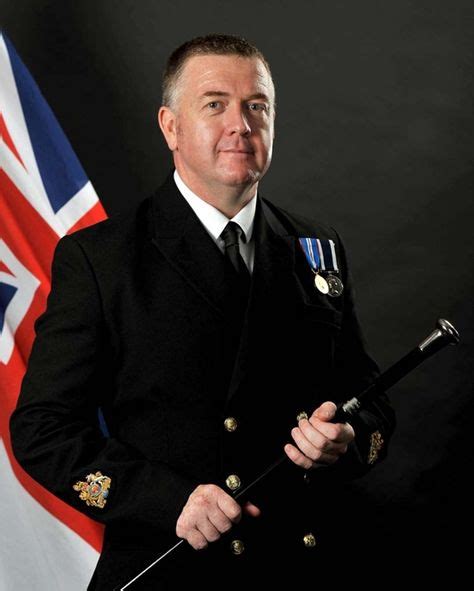 warrant officer of the naval service steve cass most senior warrant officer in the royal navy