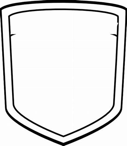Blank Shield Soccer Template Cool Crest Clip