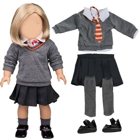 Buy Hermione Granger Inspired Doll Outfit 6 Piece Set Premium