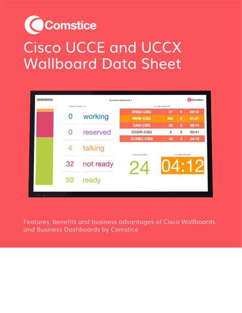 Pdf Cisco Ucce And Uccx Wallboard Data Sheetcisco Ucce And Uccx