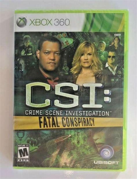 Csi Crime Scene Investigation Fatal Conspiracy Microsoft Xbox 360