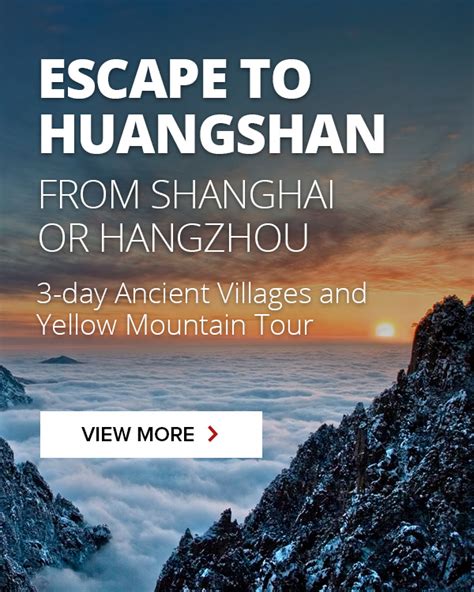Huangshan Travel Guide How To Plan A Trip To Visit Yellow Mountain