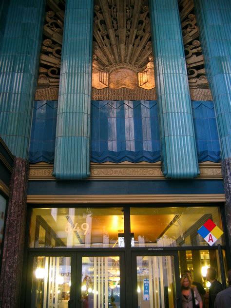 Movimiento Art Deco Edificio De La Eastern Columbia 1930 Los Angeles