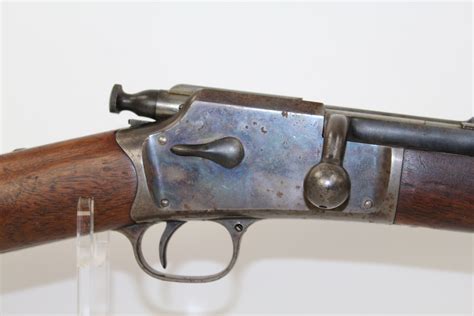 Winchester Model 1883 Hotchkiss Bolt Action Rifle Candr Antique 004