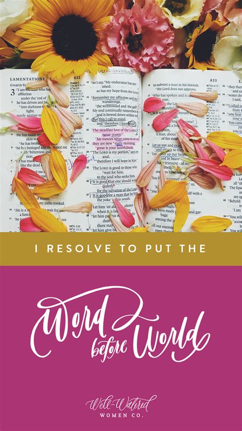 Word Before World A Free 7 Day Challenge To Kickstart Your Quiet Time