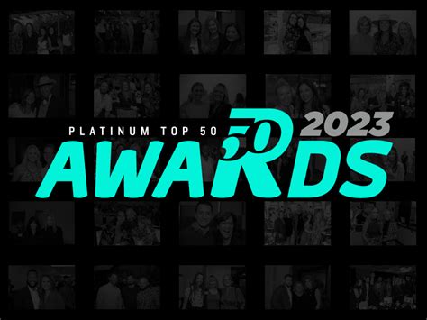 2023 Awards Ceremony Platinum Top 50 San Antonio