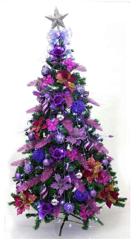 50+ statement christmas tree decor ideas for a memorable celebration. Purple Christmas | Time for the Holidays