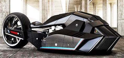 Bmw Titan Motorcycle Concept For Breaking Land Speed